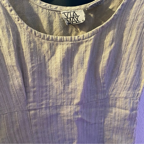 1990’s pencil dress with buttons down the side. - Picture 4 of 5